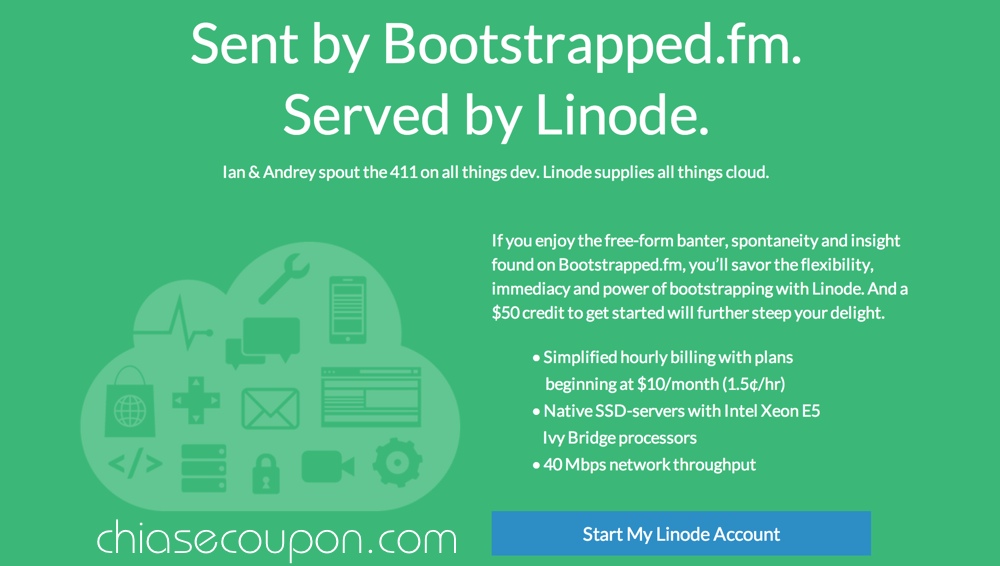 Linode Bootstrapped 50 Credit